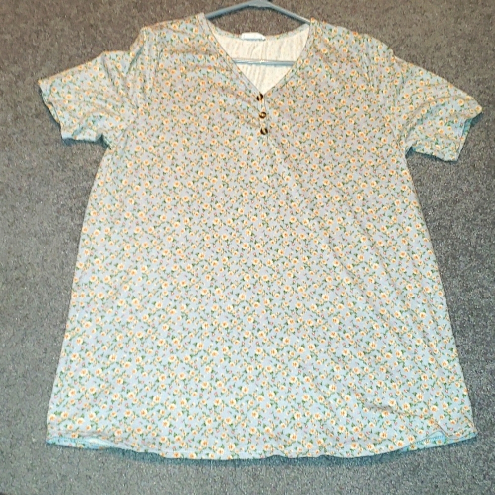 Chic Soul floral tunic
